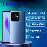 Cellphone Tecno SPARK GO 2024 Original 4GB+64GB Phone 8800mAh 5.8inche Big Sale Android Mobile Phone