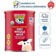 (HSD 2027) Sữa Horizon Organic Dry Whole Milk Sữa Tươi Nguyên Kem Dạng Bột Sữa Bột Công Thức 870g