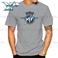 新品【MY】✅In Stock COD Fashionable Cool New Motorcycle Rider T-Shirt With Mv Agusta Harajuku Style Prin