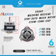 100% PURE COPPER SHARP WASHING MACHINE SEMI-AUTO WASH MOTOR 12MM-220W 15UF EST-1216/EST-1016/EST-141