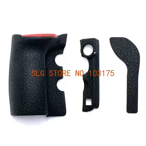 NEW Original Bady Rubber for Nikon D850 Hand Grip Thumb Side Door Cover Leather Shell + Adhesive Tap