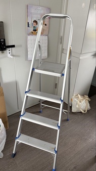 Kamly 4級鋁梯 Aluminium 4-Step Ladder with Safety Lock