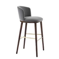 Nordic bar chair, home island chair, designer bar chair, coffee shop high bar chair