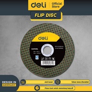 Deli Flip Disc / Mata Gerinda Potong Batu Alat Perkakas DL1071216L