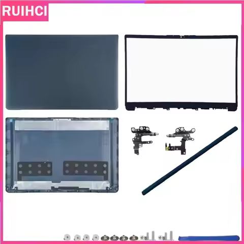 New For Lenovo IdeaPad 1 15ADA7 15AMN7 2022 Laptop LCD Back Cover/Front Panel/Axle Cover blue