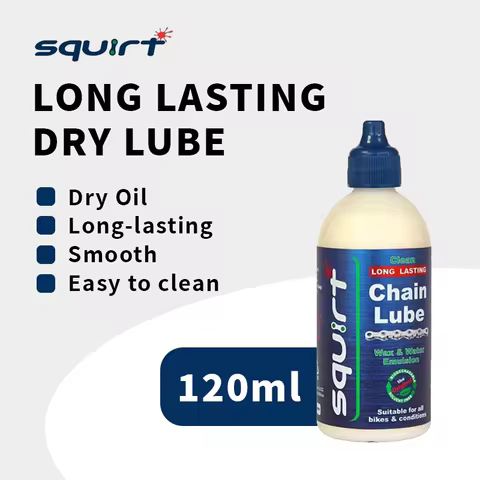 120ML Bicycle Waxy Maintenance Oil Squirt Road MTB Bike Waxy Dry Chain Oil Lube Chain Fork Flywheel 
