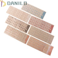 DANILO Keyboard Stickers Dust Protection Russian Film For PC Korean Notebook Hebrew Language Alphabe