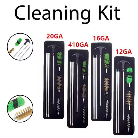 Airsoft Airguns HK416 AR15 AK47 AK74 M4 M16 12GA 20GA 16GA 410GA Collimator Gun Cleaning Kit Barrel 