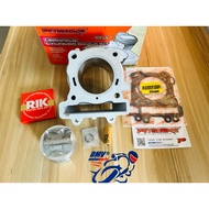 Pitsbike Chromebore Racing Cylinder Block 66mm / 68mm Dome Forged Piston for RAIDER 150 Fi