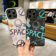 Compatible For Huawei Y9 Y7 Y6 Prime Y6S Y6P Y8S Y9S Y7 Y6 Pro Y9S Y7A 2018 2019 2020 Phone Case Cool Astronaut Lambskin Four Corners Anti-fall Back Cover