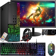 Dell Gaming OptiPlex Desktop RGB Computer PC, Intel Core i7, GeForce GT 1030 2GB GDDR5, 16GB RAM, 51