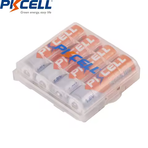 4PC PKCELL 1.6V Ni-Zn AA Rechargeable Batteries AA NIZN Battery camera toys 2A batteries 2500mWhWith