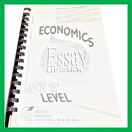 [READY STOCK] Cambridge GCE ‘A’ Level Economics Essay Library (Including Key Concepts, Theories & An