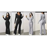 S&T Women Pull Over Tracksuit Zipper With Hood Tracksuit Set