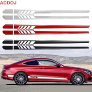ADDOJMY Car Stickers, Removable Self-adhesive Car Side Body Decals, PVC Waterproof Car Accessories f