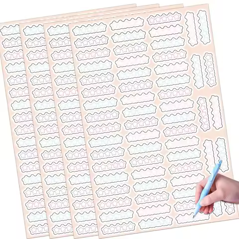 Stickers Blank Star Rating Tabs Stickers for Books and Movies, Feelings Rating, Experience Review Ta
