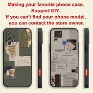 minimalist style aesthetic CBR04 For Tecno Spark Go 4 Air KC6 CE7 8C 7 7C Go Pop 5 Lte Phone Case Sq