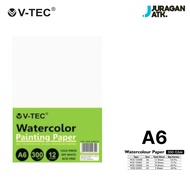 WaterColor Painting Paper A6 300gsm V-Tec WCB 103000-A6