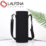 LALPINA Sport Cup Covers Bag, 18/36/64oz Strap Water Bottle Cover Bag, Holder Pouch Black Neoprene I