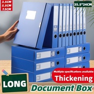 A4 Document Box File Case File Box Bond Paper Organizer Document Organizer Large Capacity File