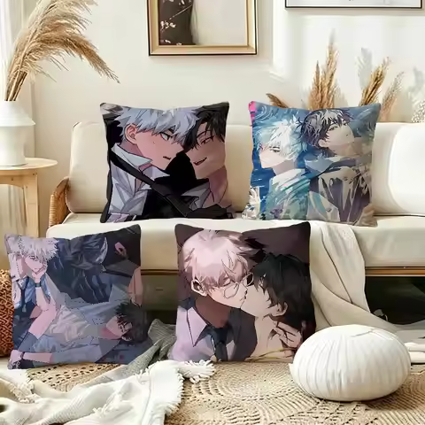 Link C-Click Anime Office Cushion Pillowcase Car Cushion Cover45X45CM Lumbar Pillowcase Sofa Pillowc