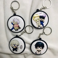 GANTUNGAN Keychain Jujutsu Kaisen Jjk Anime chibi Inumaki Toji Gojo itadori Yuji Ganci Pin