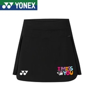 YONEX Sports Running Skirts 2024 New Tennis Dress Sports Short Skirt Women Speed Dry Pants Skirt Anti Light Tennis Skirt Skirt Half Skirt Outdoor Running Fitness Short Skirt