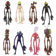 Siren Head Toys Action Figure Model Doll Sculpture Shy Guy SCP Foundation SCP 6789 SCP 096 Toys 8Pcs