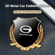 GAC Motor Metal Emblem Sticker Wheat Ear Side Window Sticker Personalized Decorative Car Modificatio