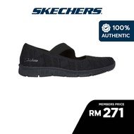 Skechers Women Active Be-Cool Sweet Knit Shoes - 100648-BBK Air-Cooled Memory Foam Kasut Sneaker, Perempuan