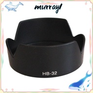 MURRAY Anti-Glare Cover, Black ABS Lens Hood, Universal HB-32 67mm Camera Lens Sunshade for Nikon D9