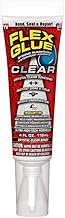 Flex Seal Glue Clear 4 oz - Super Strong Transparent Waterproof Adhesive