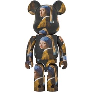 [In Stock] BE@RBRICK x Johannes Vermeer “The Girl with the Pearl Earring” 1000% bearbrick