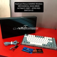 Keyboard Rexus GAMING Wireless MECHANICAL DAXA M84X ULTIMATE GREY