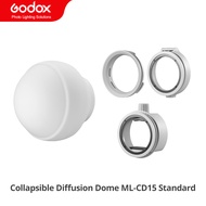 Godox ML-CD15 ML-CS162 Silica Gel Diffusion Dome Kit for ML30 MLBI ML60 BI V1 V1S V1C V1N V1F V860II