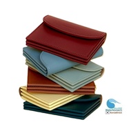 Funny Made 3-layer leather coin storage card wallet
