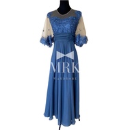 Dusty Blue Mother Dress/Gown or Principal Sponsor’s Gown “Betty”