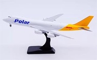 ACE HOBBY for JC Wings for Polar Cargo Airlines for DHL for Boeing B747-8F N852GT 1:400 Aircraft Pre