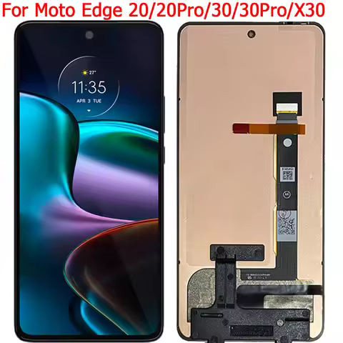 For Motorola Edge 20 20Pro 30 30Pro X30 LCD Display Touch Screen Digitizer Assembly For Moto Edge X3