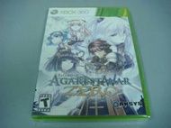 遊戲殿堂~XBOX360『亞迦雷斯特戰記ZERO』美版全新品