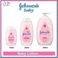 Johnson's Baby Lotion PINK 100ml 200ml 500ml