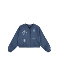 Converse Kids Boxy Girl's Hoodie - Dark Blue