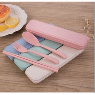 Cutlery Set Spoon Chopsticks Fork Travel Cutlery