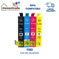 100% Compatible Epson Ink Cartridge 193/193xl 193 xl Set 1931/1932/1933/1934 for Work Force 2531/ 25