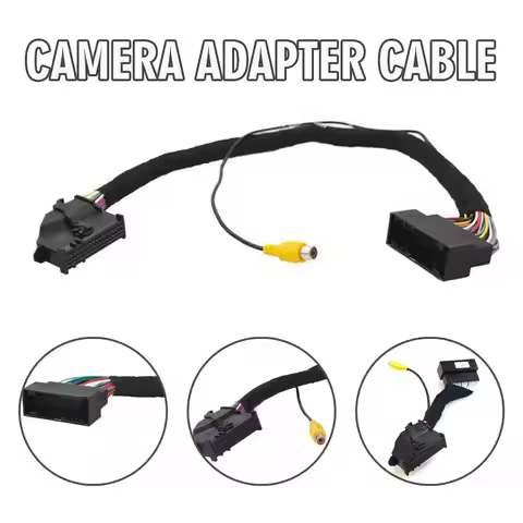 For Ford 54-Pin Sync 2 Or Sync 3 With Rca Rearview Camera Adapter Cable Harness Reversing Camera Rep