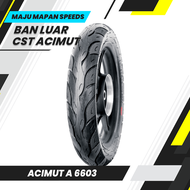 Ban Luar CST A 6603 Series Accimut ( Ukuran 100/80-14 ) | Tubeless