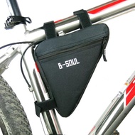 Waterproof Bicycle Bag, Bicycle Tool Bag Mountain Frame Bag Front Tube Steering Wheel Tripod Outdoor