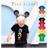 Down Syndrome 321 Cotton Shirt Kids Adult Baju Sindrom Down