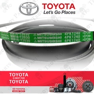 Original Toyota Fan Belt 90916-T2030 for Toyota Vios NCP42 NCP150 (4PK1240)