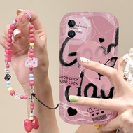 Case For IQOO Neo U5x Z3 Z6 5G Z7i Z9 5G Z9X 5G Clear Lens Connector deluxe English Love Case hp Sof